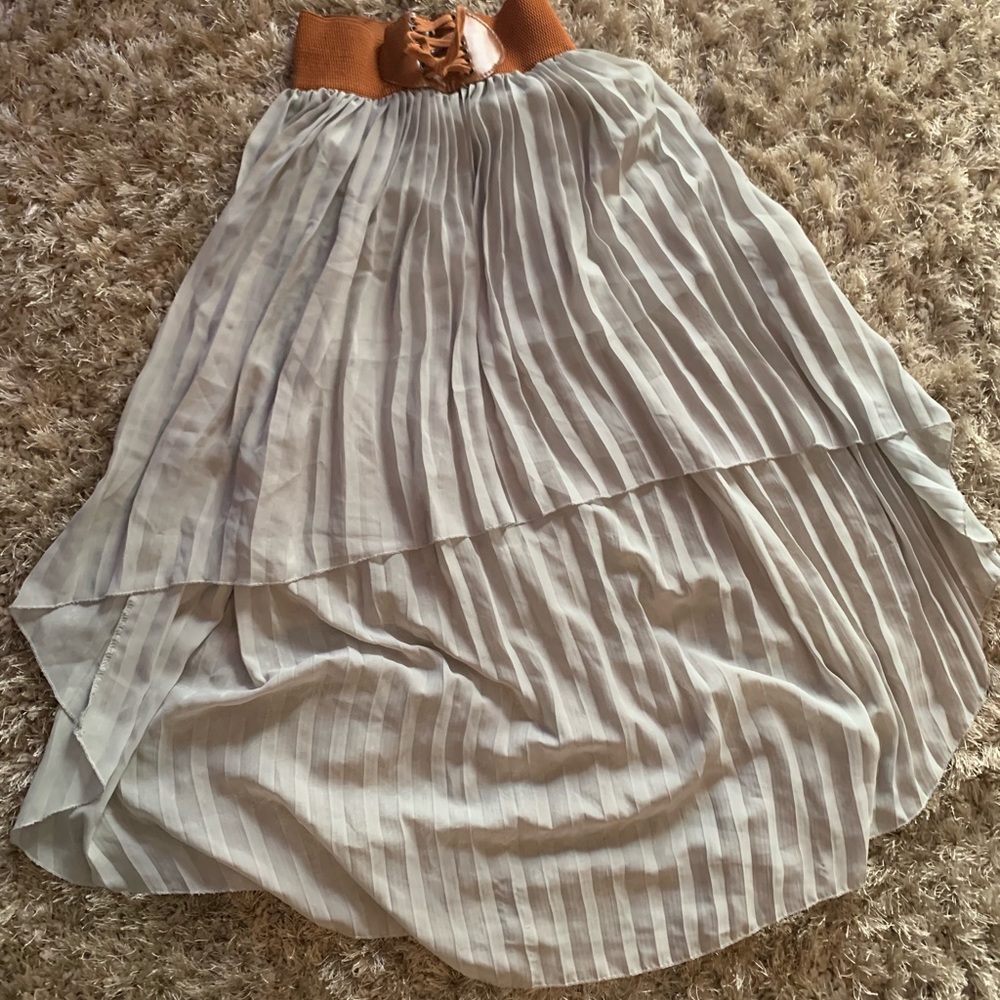 High low skirt